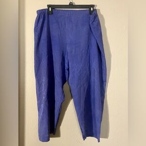 Chico’s Design 100% Silk Pants